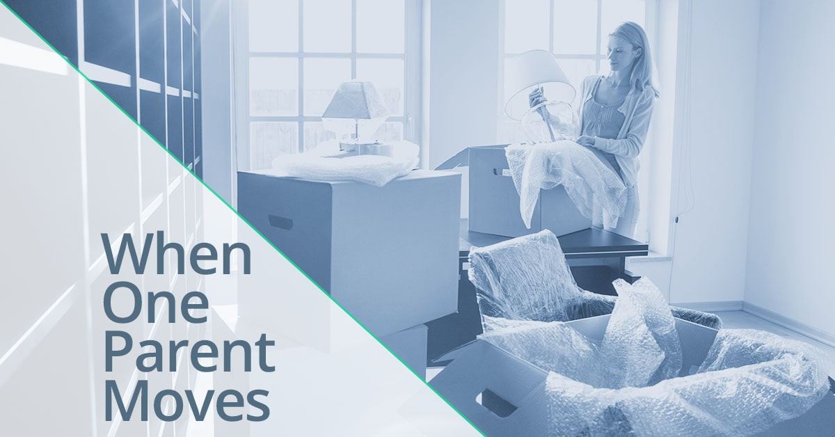 When One Parent Moves Away